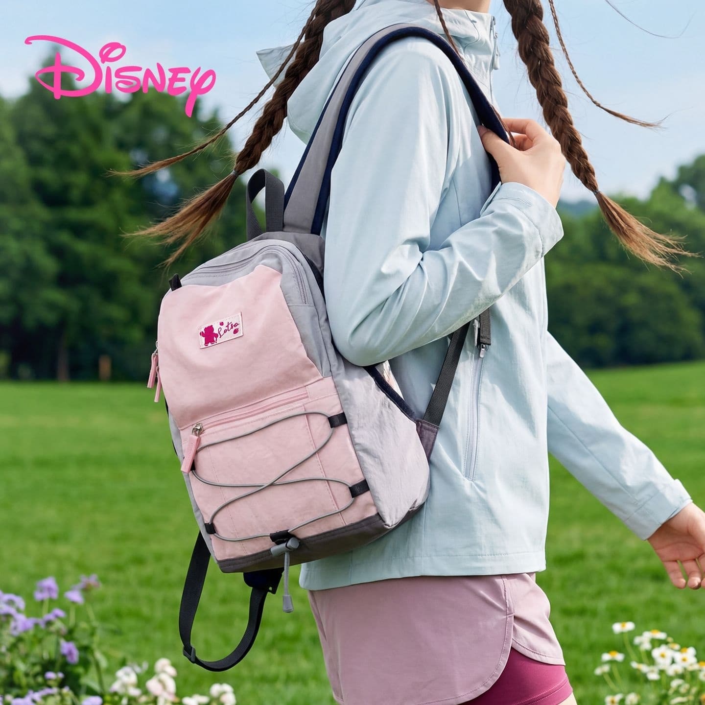 Рюкзак Disney Strawberry Bear Series Рюкзаки Персиково-розовый Женские - изображение 2