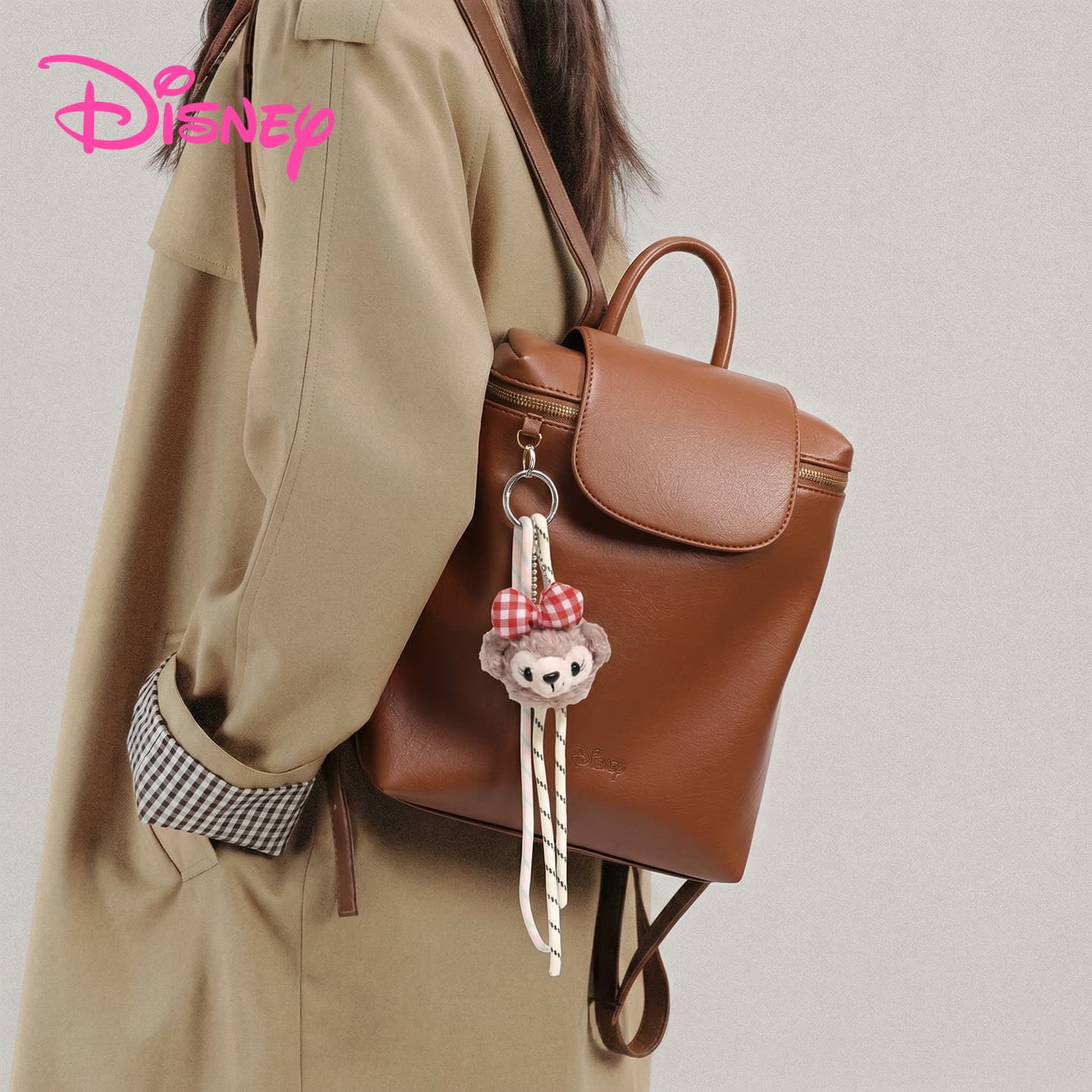 Рюкзак Disney ПУ (полиуретан) Рюкзак Обычный (стандартный) Женские Коричневый - изображение 5