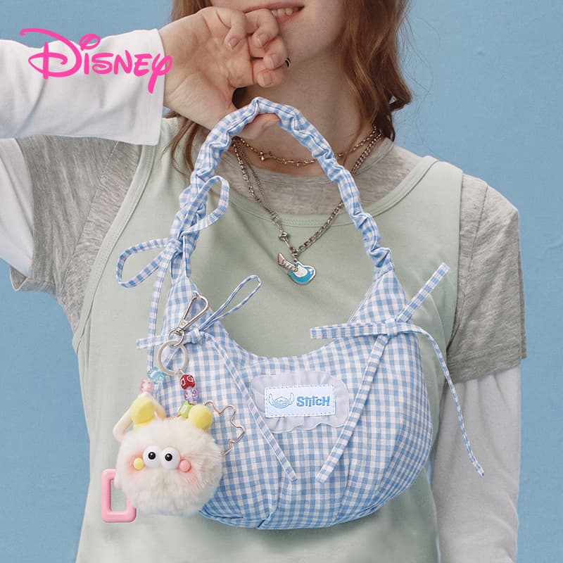 Мини-сумка Disney Сумка через плечо Sea Salt Синий (Брелок включен) Женская - изображение 3
