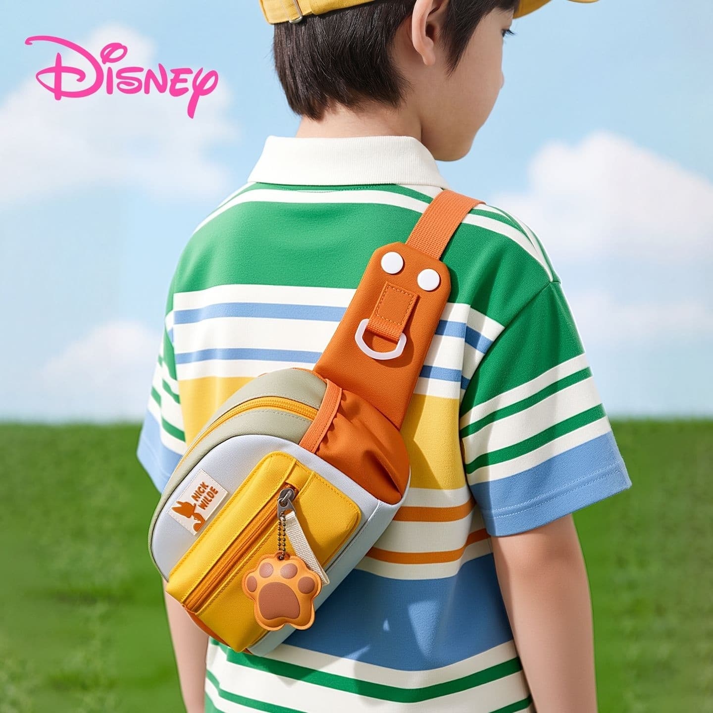 Поясная сумка Disney Зверополис Оксфорд Нагрудная сумка (слинг) Детский Многоцветный - изображение 5