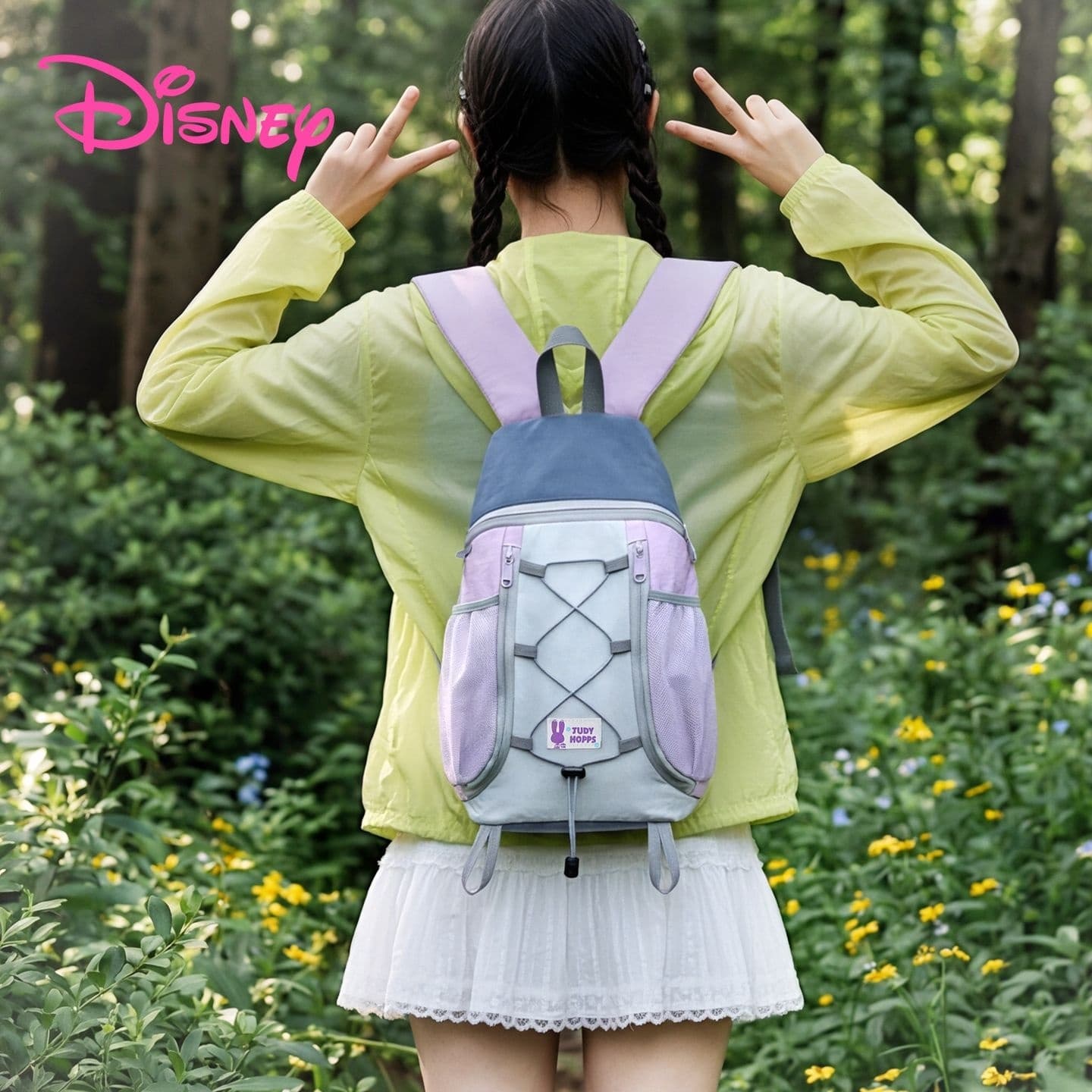 Disney Zootopia 12L Туристические сумки Оксфорд Фиолетовый Женские - изображение 4