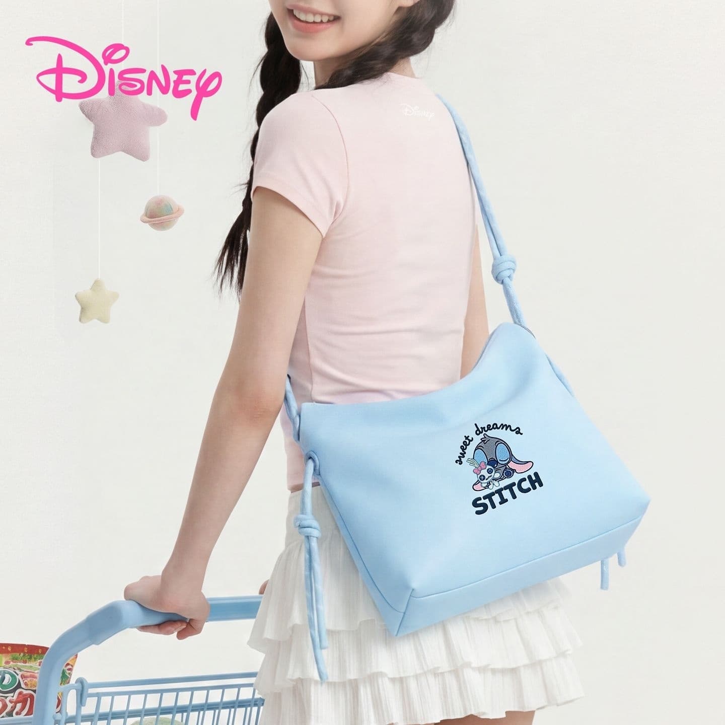 Сумка через плечо Disney Stitch Collection Сумки кросс-боди Синий Женские - изображение 5