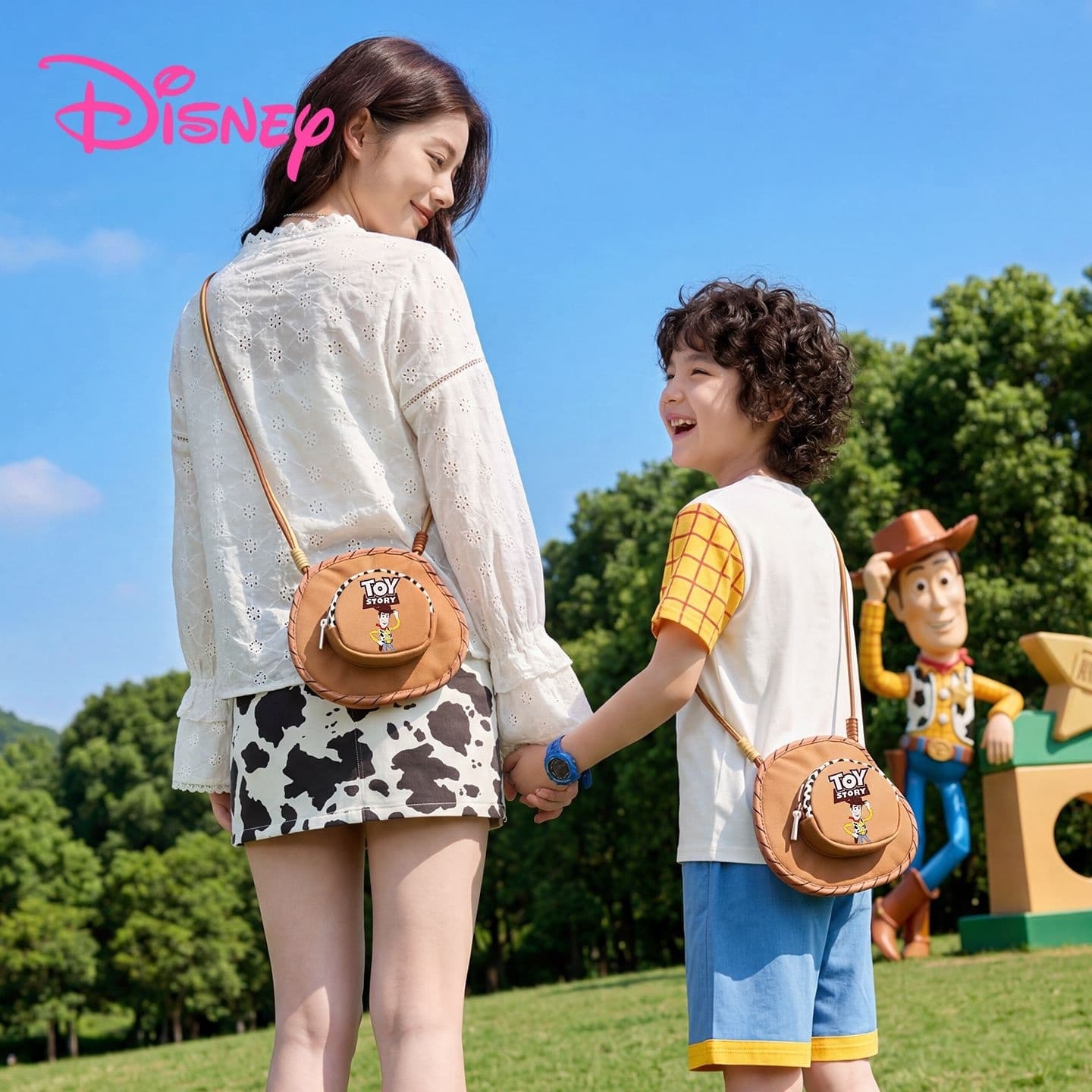 Сумка через плечо Disney Сумки кросс-боди Верблюжий цвет Унисекс - изображение 5