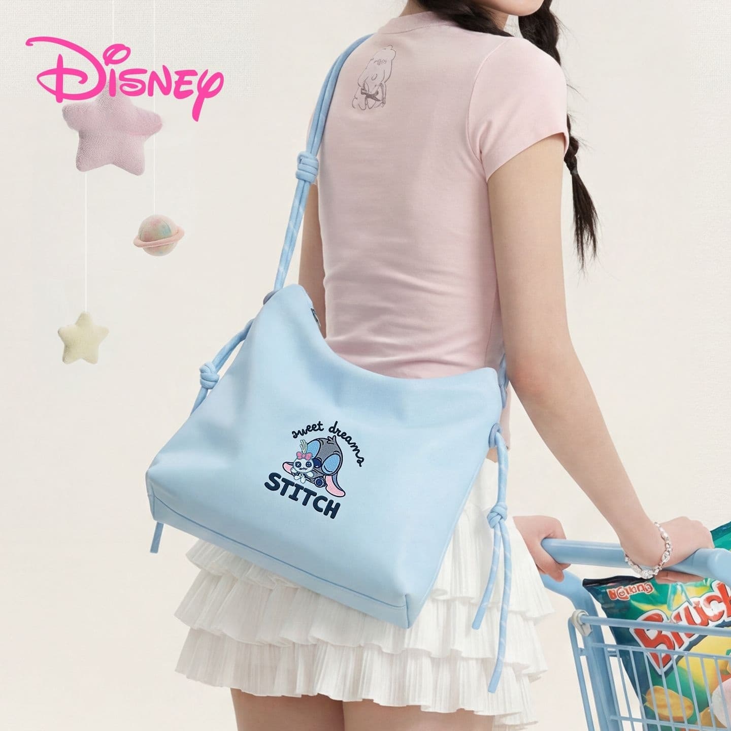 Сумка через плечо Disney Stitch Collection Сумки кросс-боди Синий Женские - изображение 6