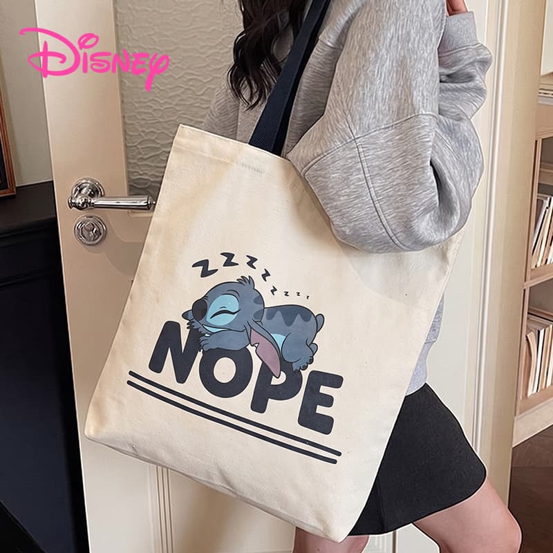 Мини-сумка Disney Цвет холста Сумки через плечо Большой Унисекс Белый - изображение 7