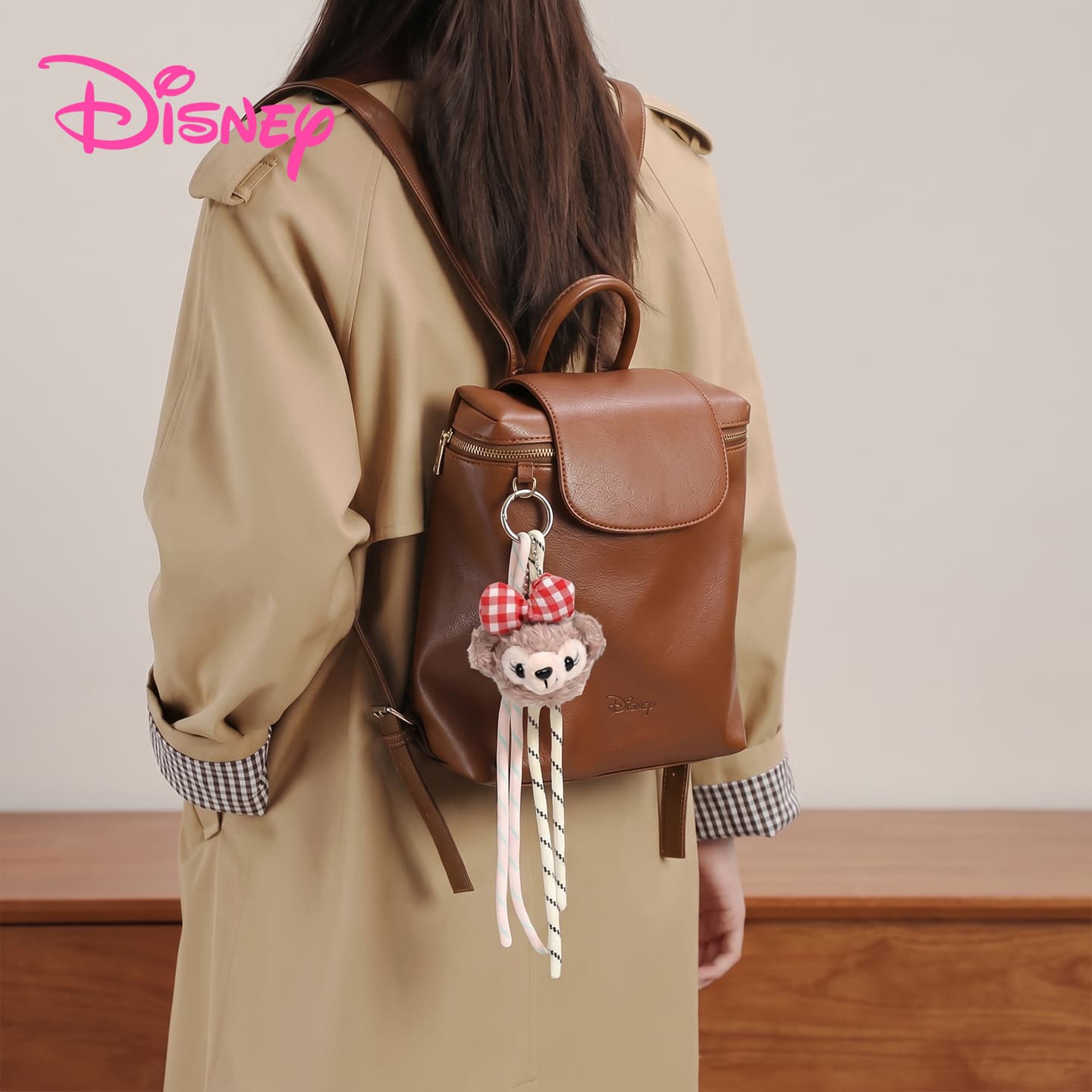 Рюкзак Disney ПУ (полиуретан) Рюкзак Обычный (стандартный) Женские Коричневый - изображение 6