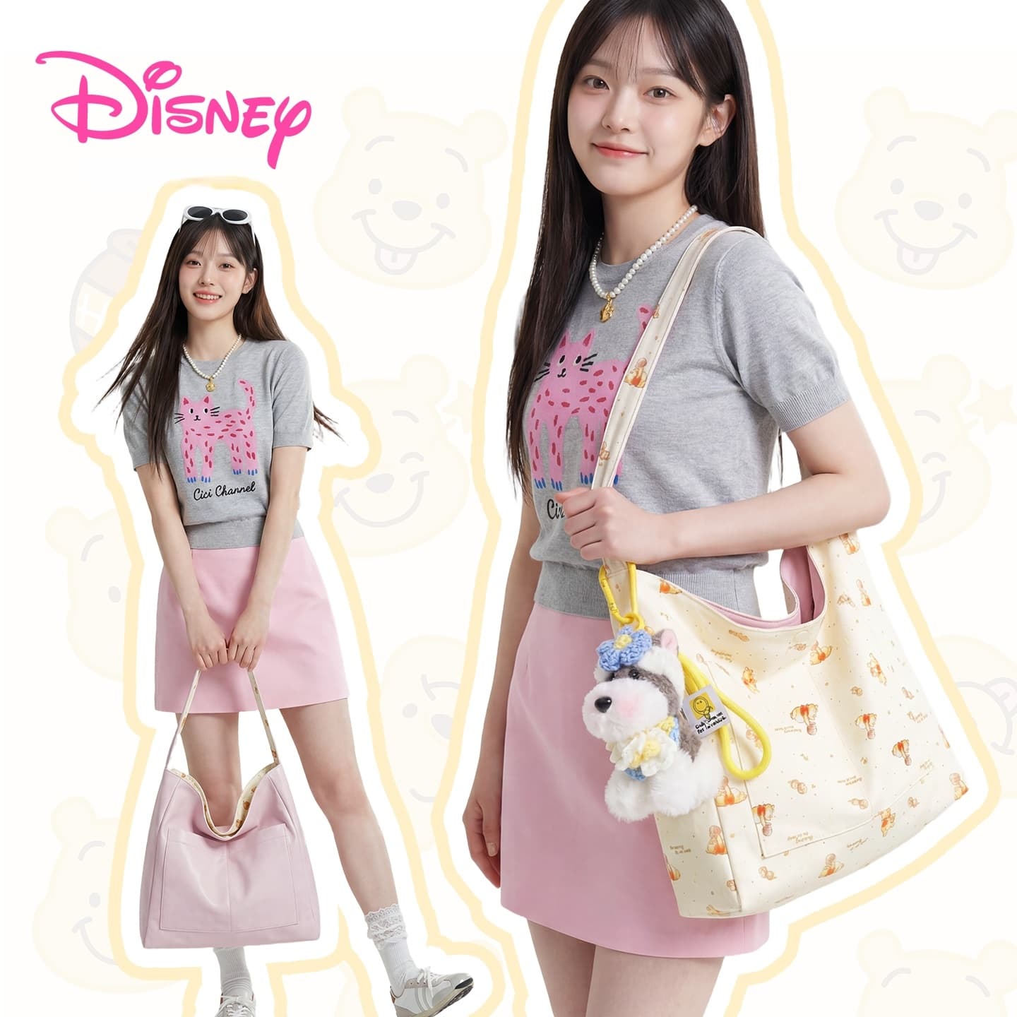 Сумка через плечо Disney Сумки кросс-боди Бежевый Женские - изображение 5