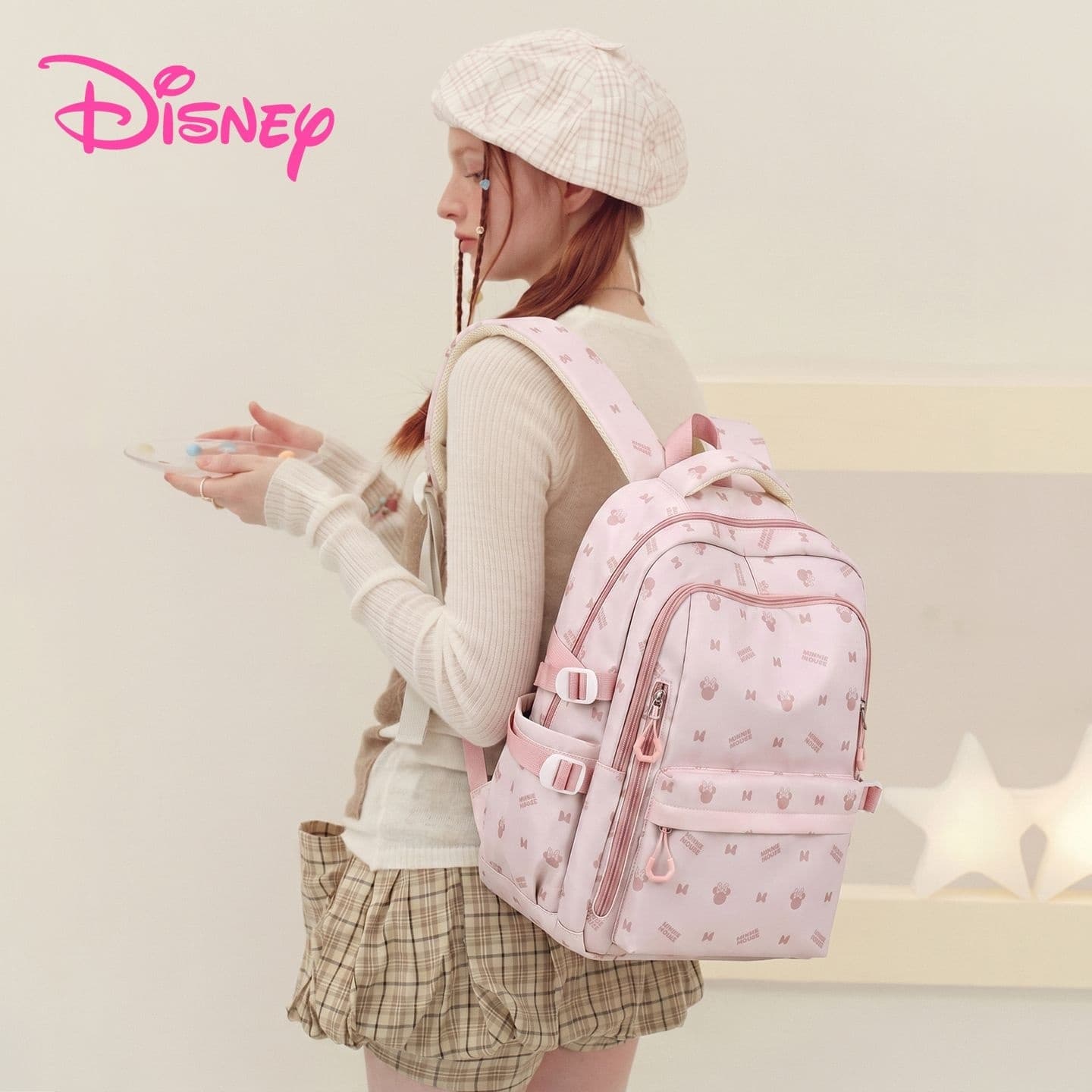 Рюкзак Disney Minnie Mouse Оксфорд Рюкзак Женские Розовый - изображение 2
