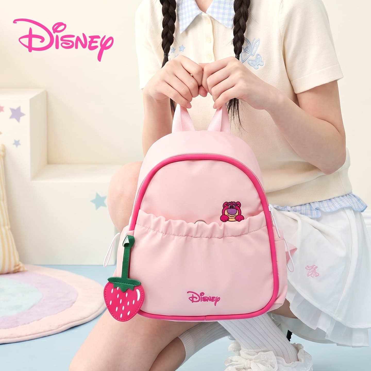 Рюкзак Disney Ткань Рюкзаки Обычный (стандартный) Многоцветный - изображение 3
