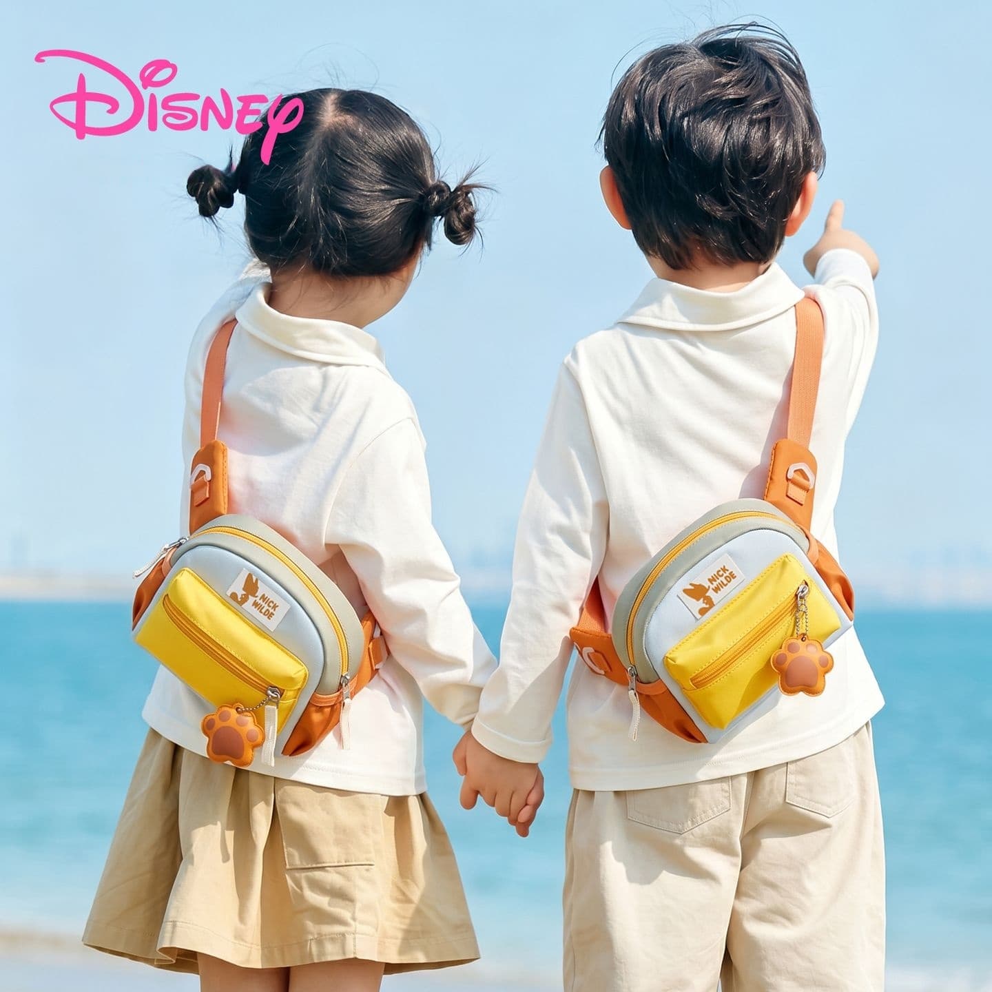 Поясная сумка Disney Зверополис Оксфорд Нагрудная сумка (слинг) Детский Многоцветный - изображение 2