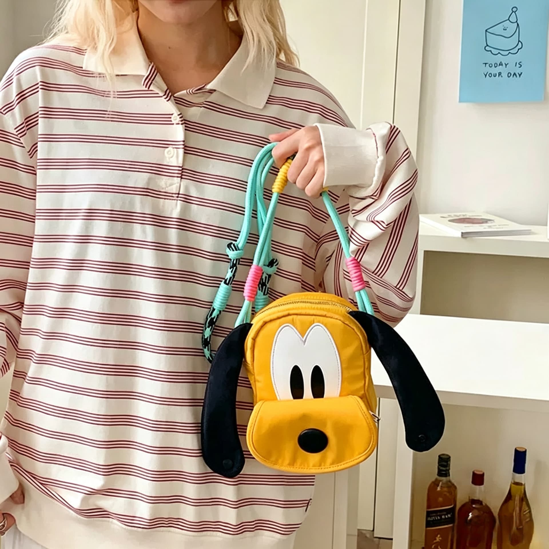 Сумка через плечо Disney Сумки кросс-боди Желтый Унисекс - изображение 3