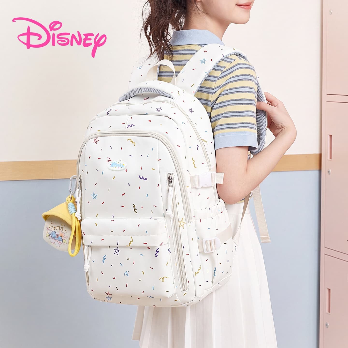 Рюкзак Disney Stitch Collection Ткань Рюкзаки Обычный (стандартный) Женские Многоцветный - изображение 4