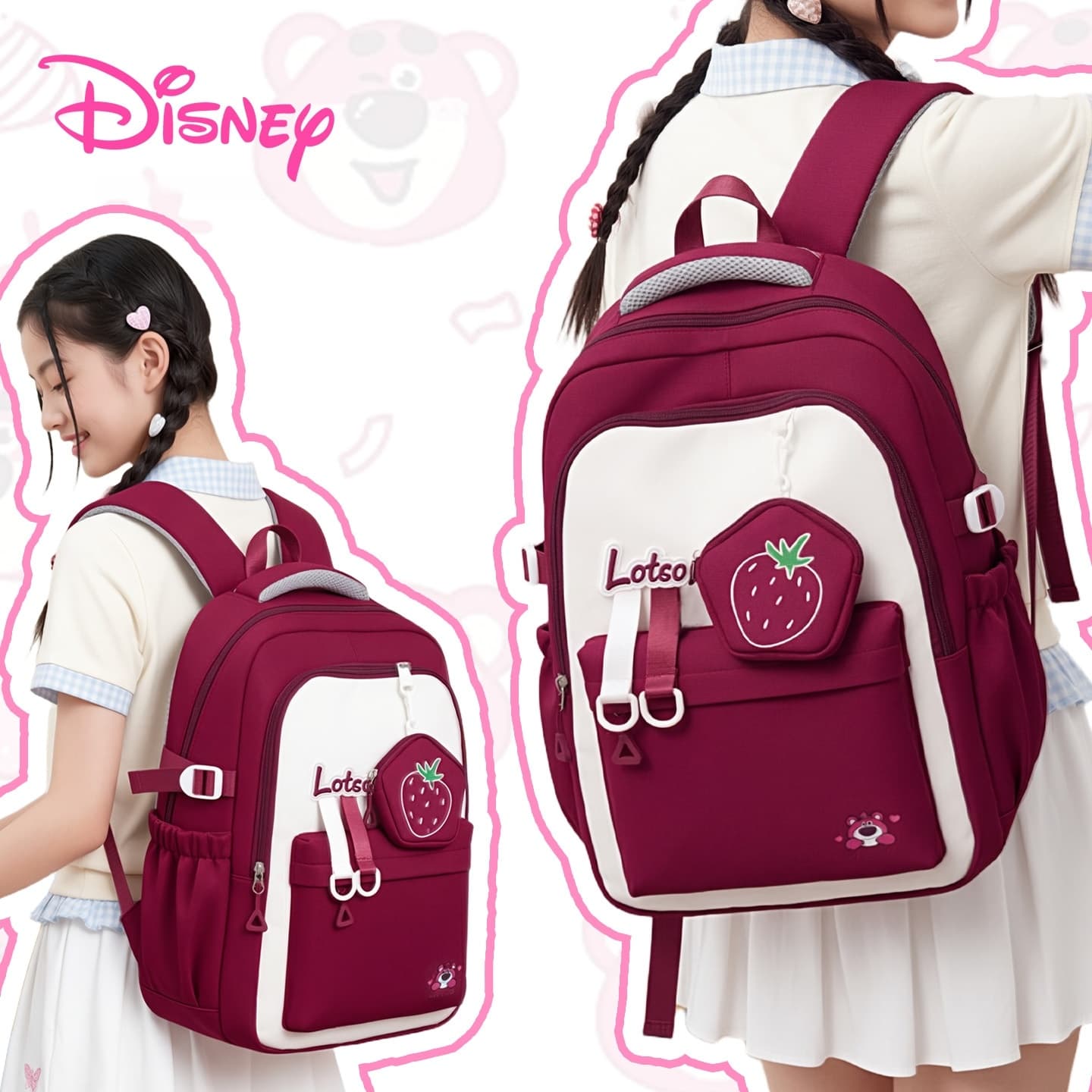 Рюкзак Disney Рюкзаки Burgundy Женские - изображение 2