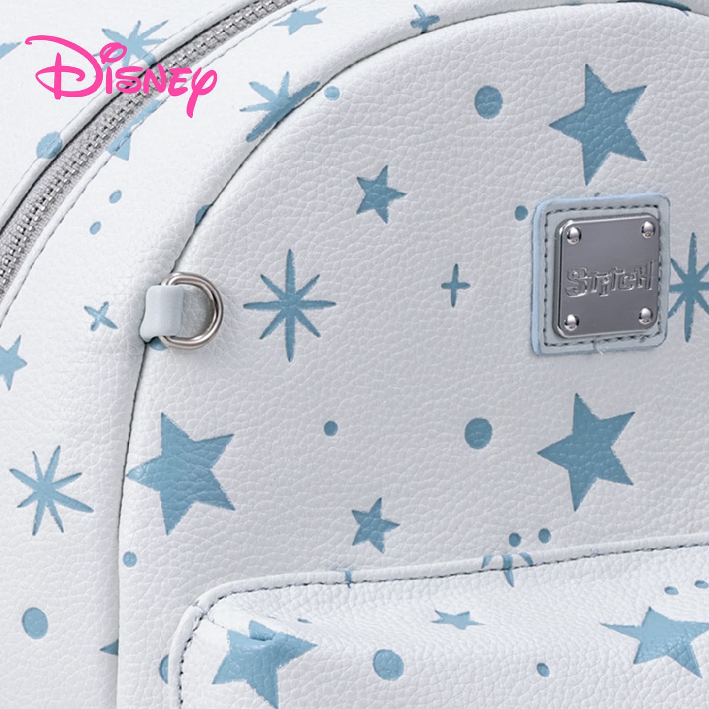 Рюкзак Disney Поливинилхлорид (ПВХ) Рюкзак Обычный (стандартный) Женские Светло-синий - изображение 6