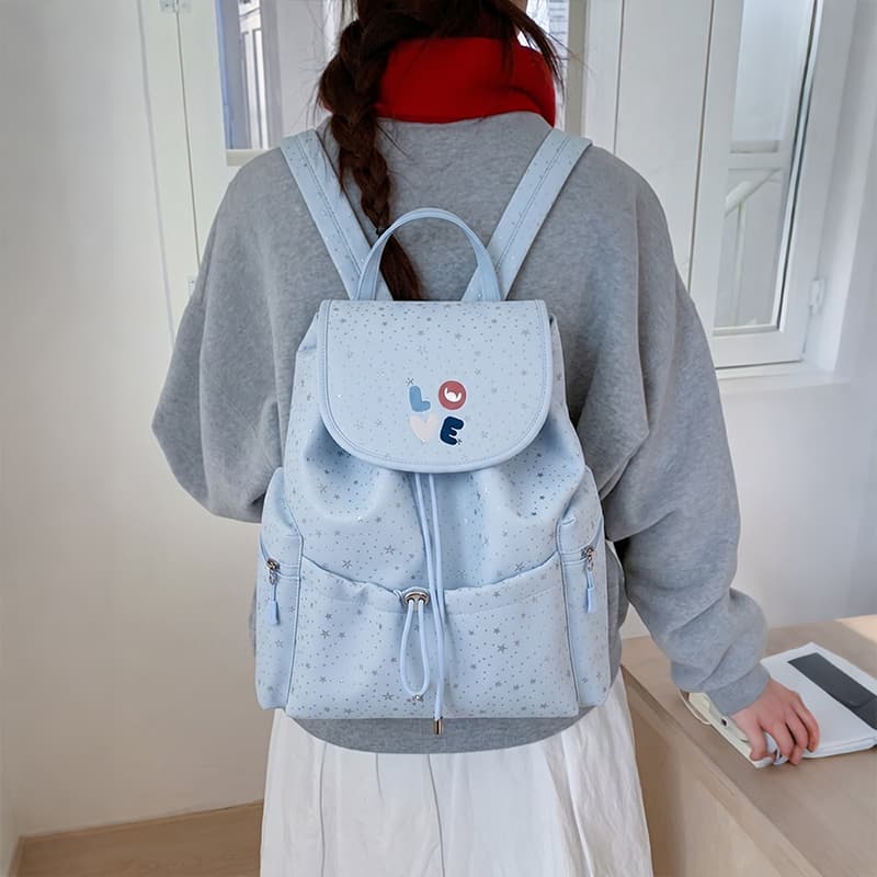 Рюкзак Disney Stitch Ткань Рюкзак Стандартный (Standard) Синий - изображение 5