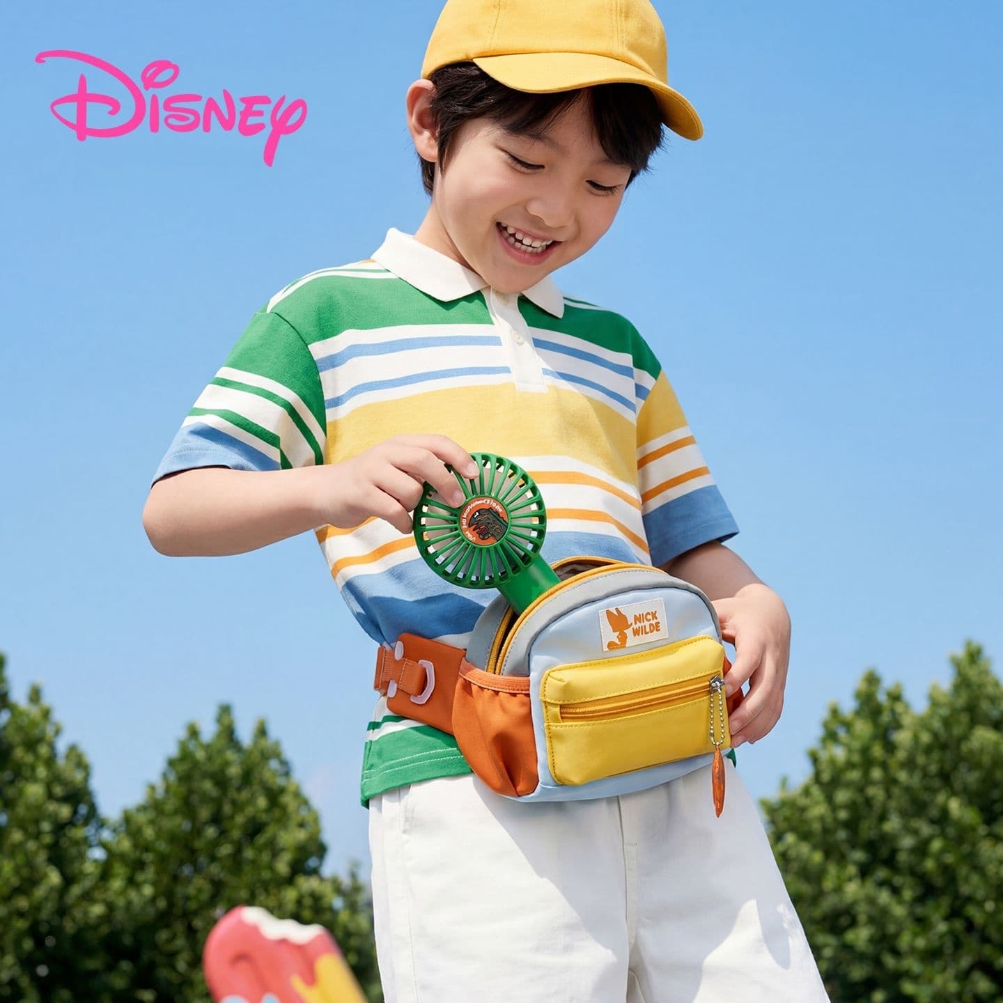 Поясная сумка Disney Зверополис Оксфорд Нагрудная сумка (слинг) Детский Многоцветный - изображение 6