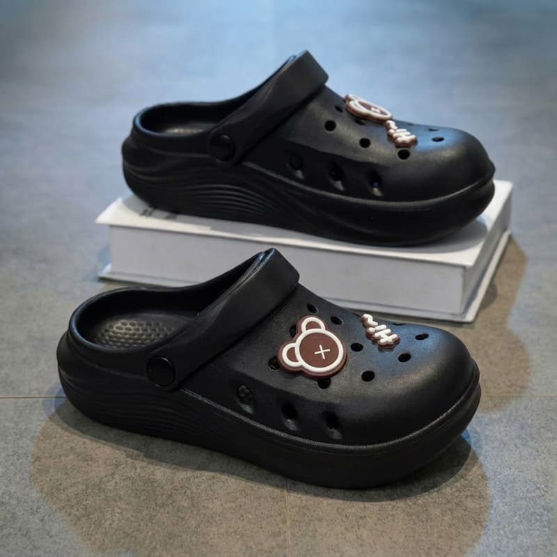 Сабо NOME Sabo Rubber Black Unisex NOME Sabo Резина Черный Унисекс - изображение 4