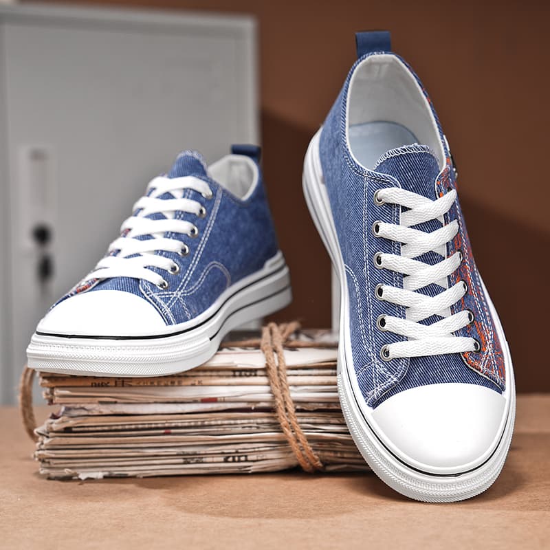 Кеды NOME Canvas Shoes Low Top Men's - изображение 5