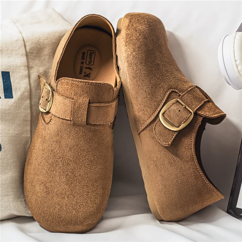 Сандалии NOME Birkenstock Стиль Обувь Хаки Мужской - изображение 4