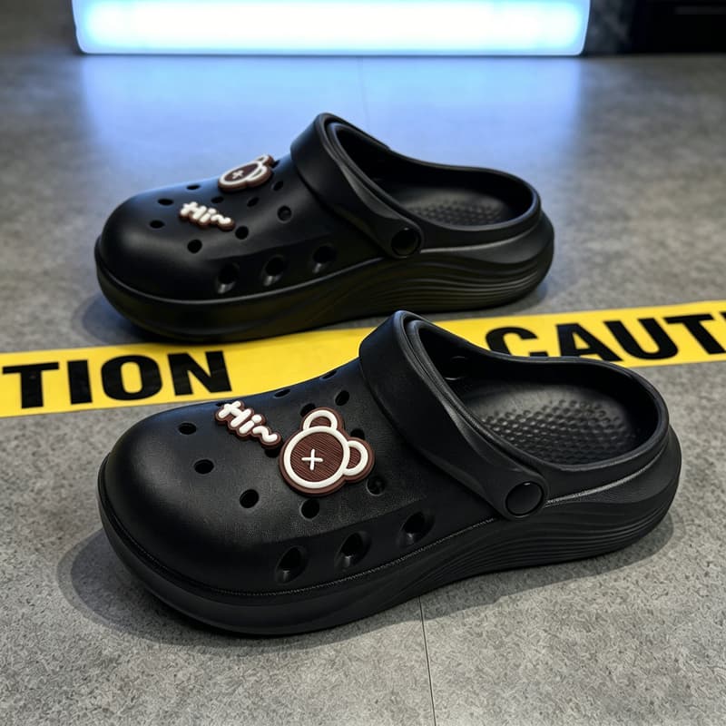 Сабо NOME Sabo Rubber Black Unisex NOME Sabo Резина Черный Унисекс - изображение 3