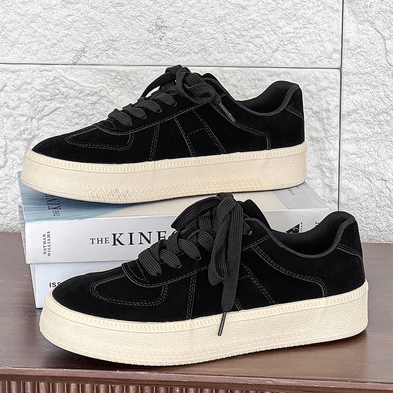 Кроссовки Nome Кеды для скейтбординга Low Топ Черный мужской - изображение 2