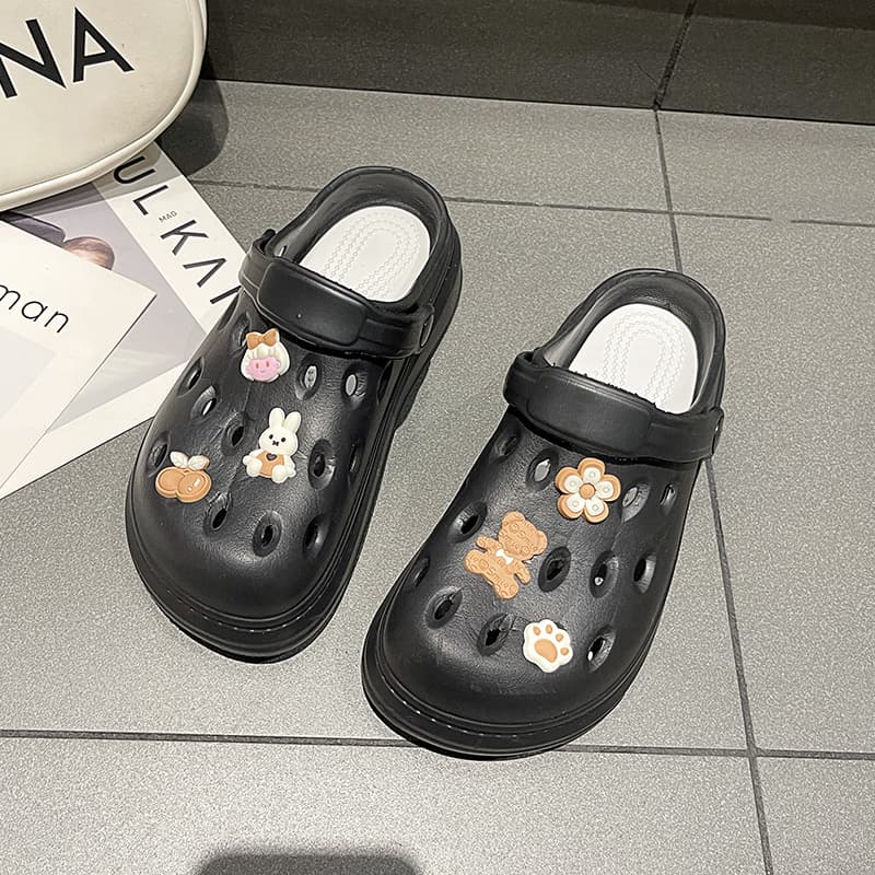 Сабо NOME Sabo Rubber Black Unisex NOME Sabo Рубиновый Черный Унисекс - изображение 3