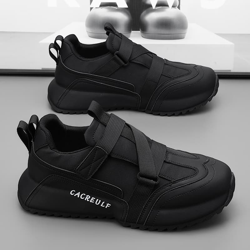Кроссовки NOME Chunky Sneakers Low Top Черный Мужской - изображение 4