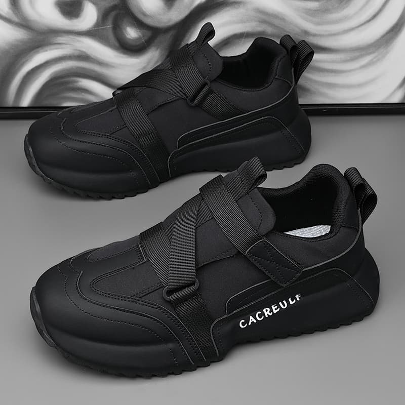 Кроссовки NOME Chunky Sneakers Low Top Черный Мужской - изображение 5