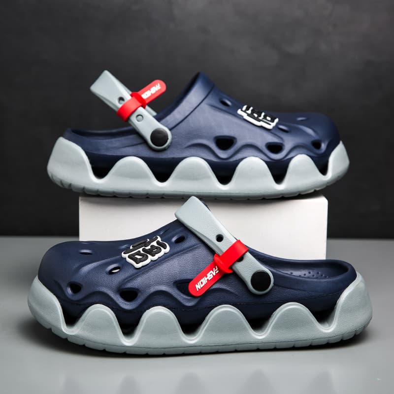 Сабо NOME Sabo Rubber Dark Blue Unisex NOME Sabo Рубиновый Синий Унисекс - изображение 4