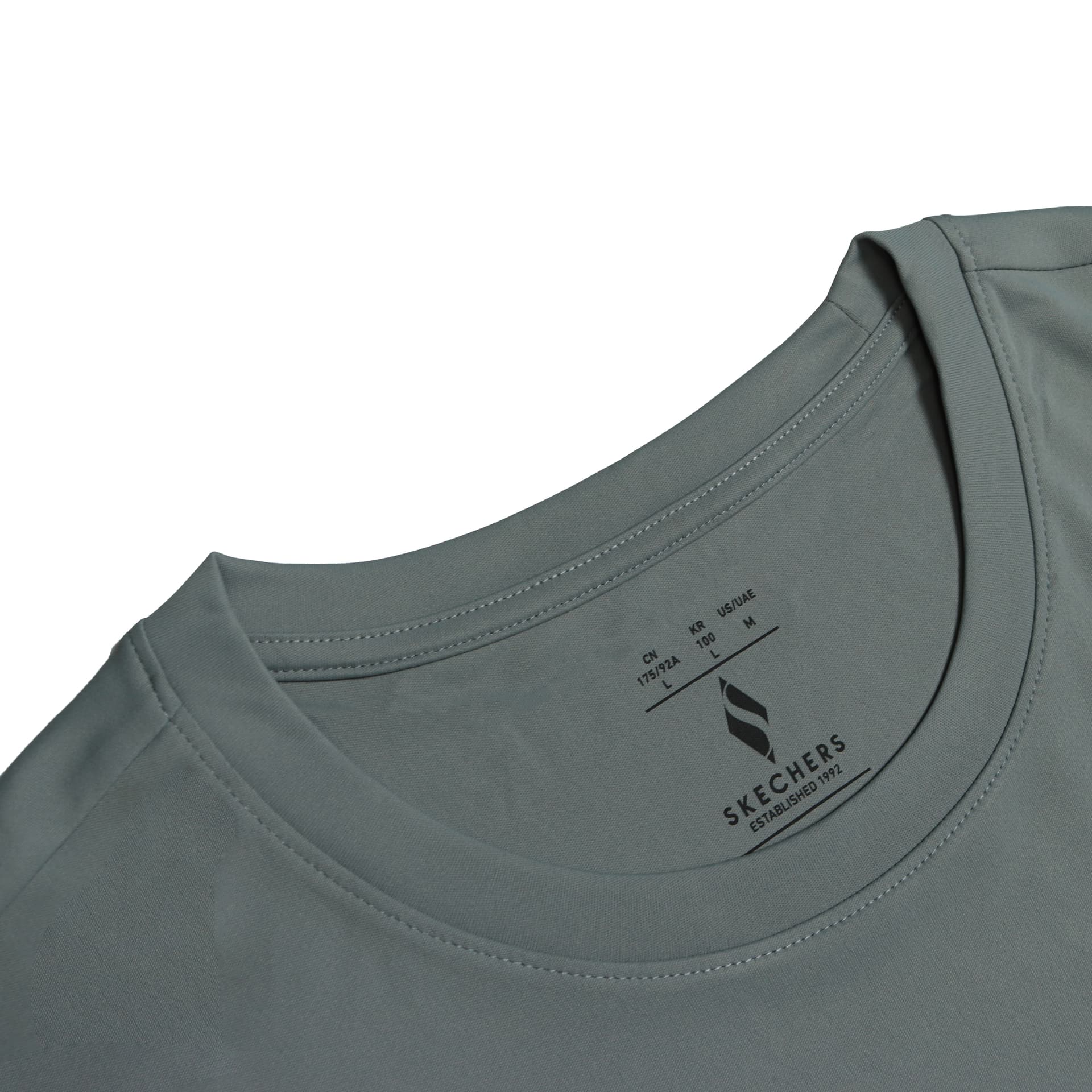 Футболка Skechers T-Shirt Мужская Shark Серый - изображение 3