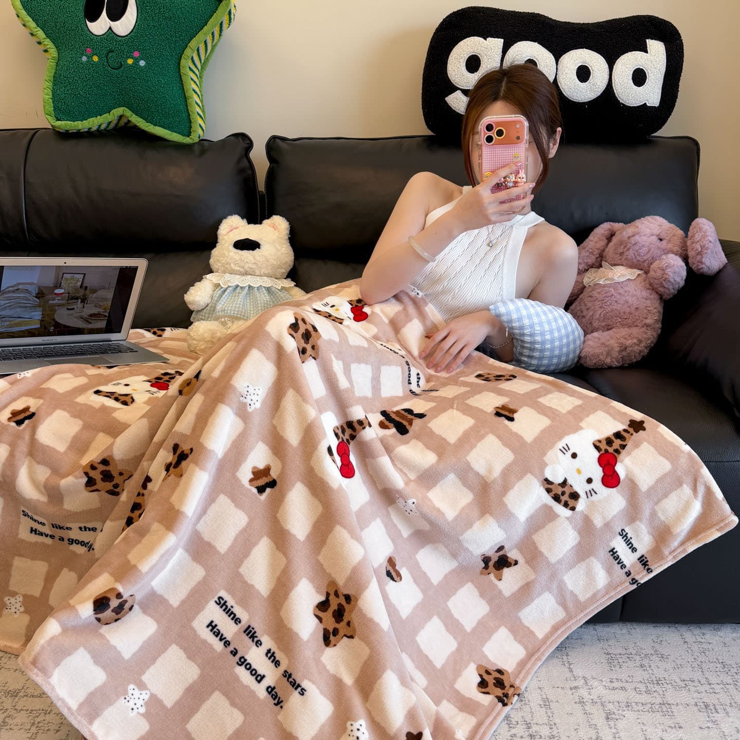 Sanrio Пледы одеяла и флисовые покрывала - изображение 3