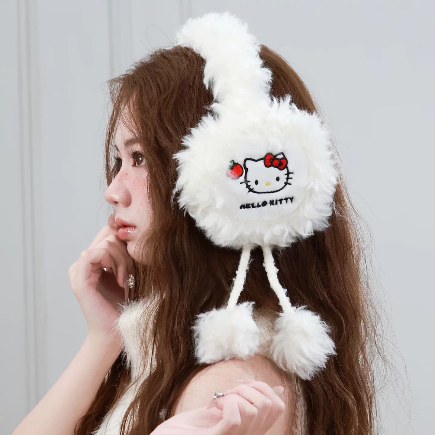 Sanrio Плюшевые Полиэстеровые Волокно Наушники-Подвески Женские - изображение 3