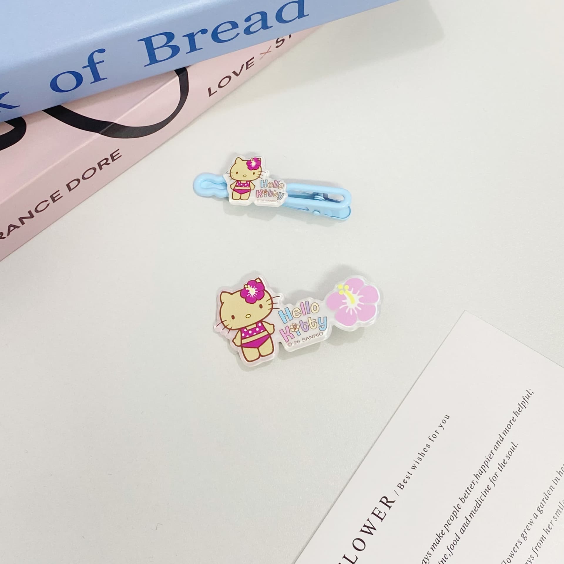 Заколка Санрио Hello Kitty Акриловые Заколки для волос Женские - изображение 3