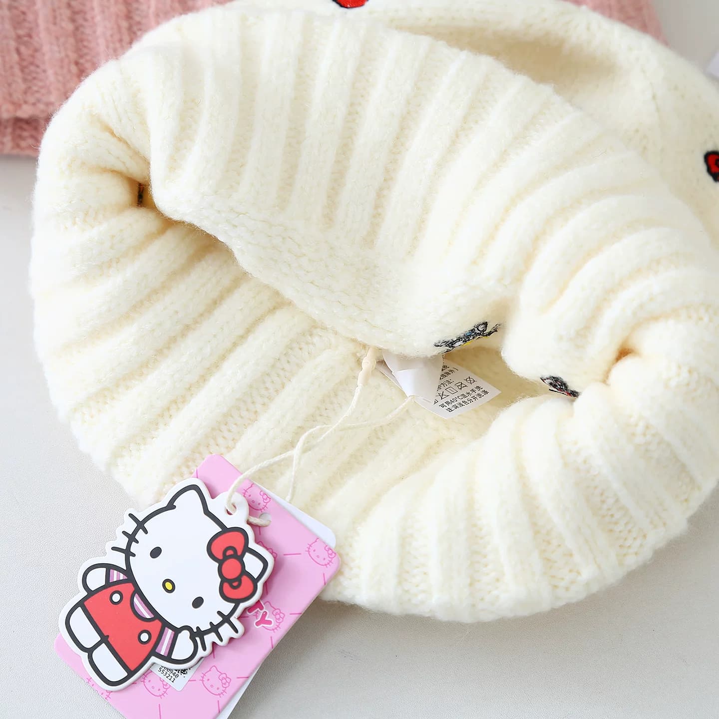 Шапка Sanrio Женские шапки из овечьей шерсти шерсти Beanies - изображение 2
