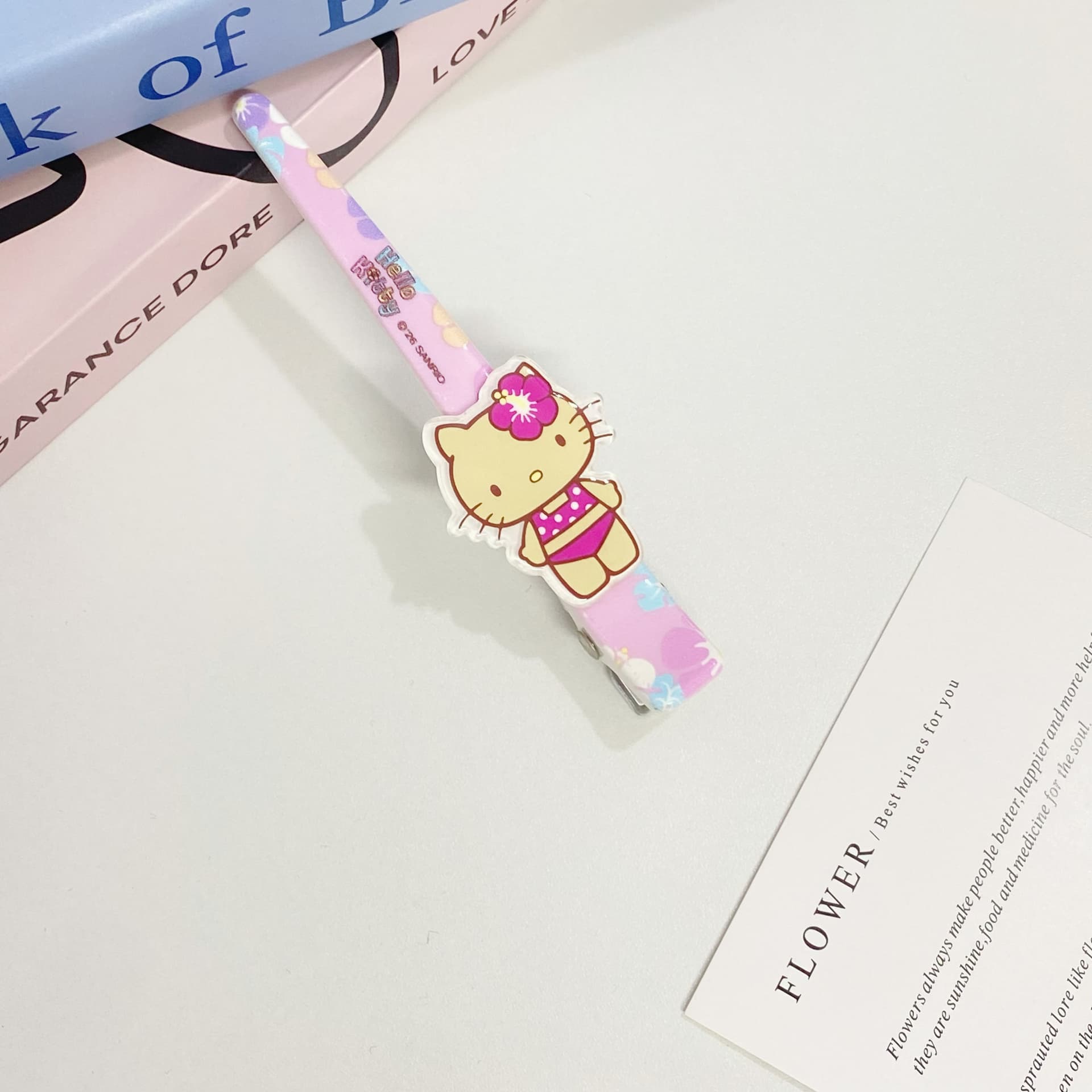Заколка Санрио Hello Kitty Акриловые Заколки для волос Женские - изображение 3