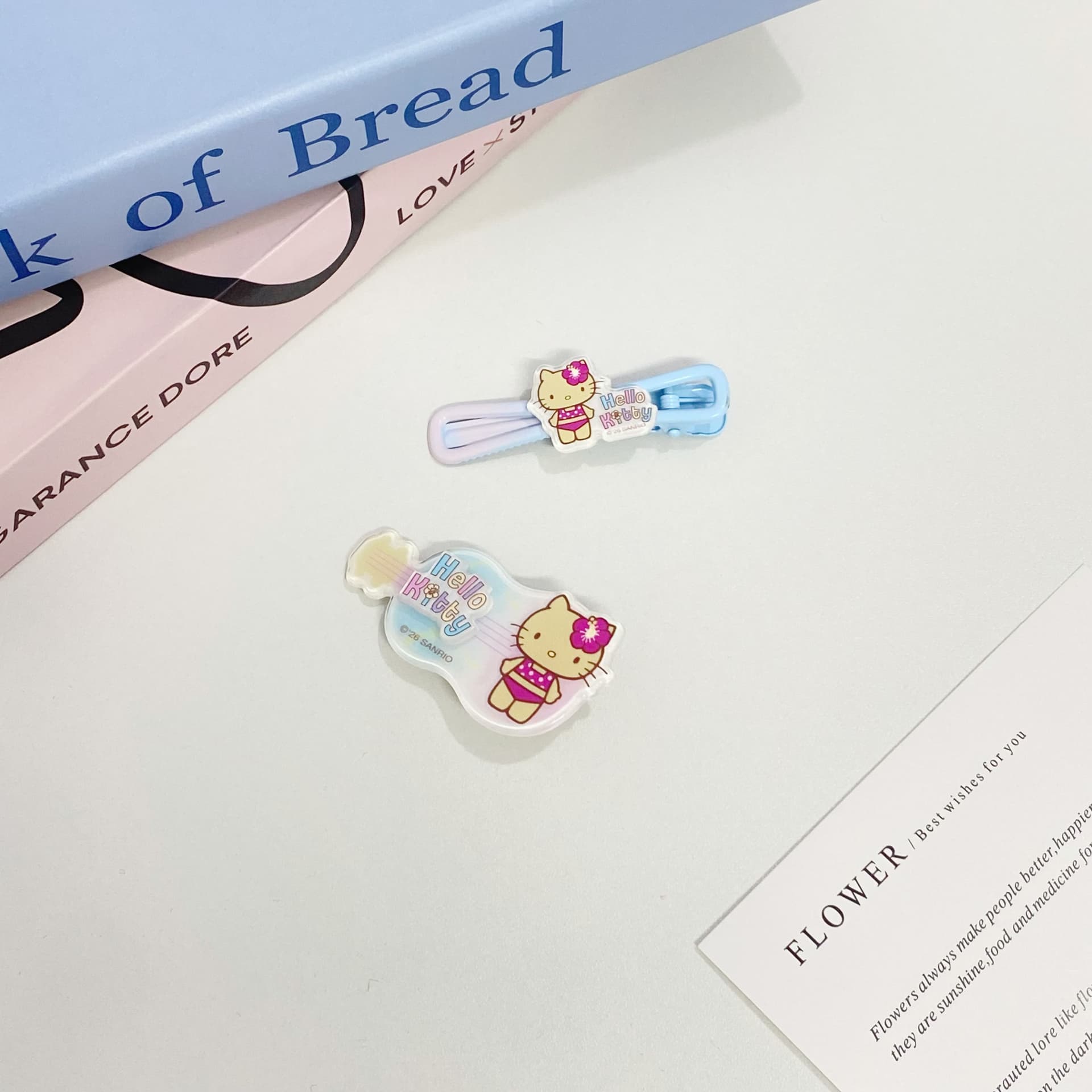 Заколка Санрио Hello Kitty Акриловые Заколки для волос Женские - изображение 4