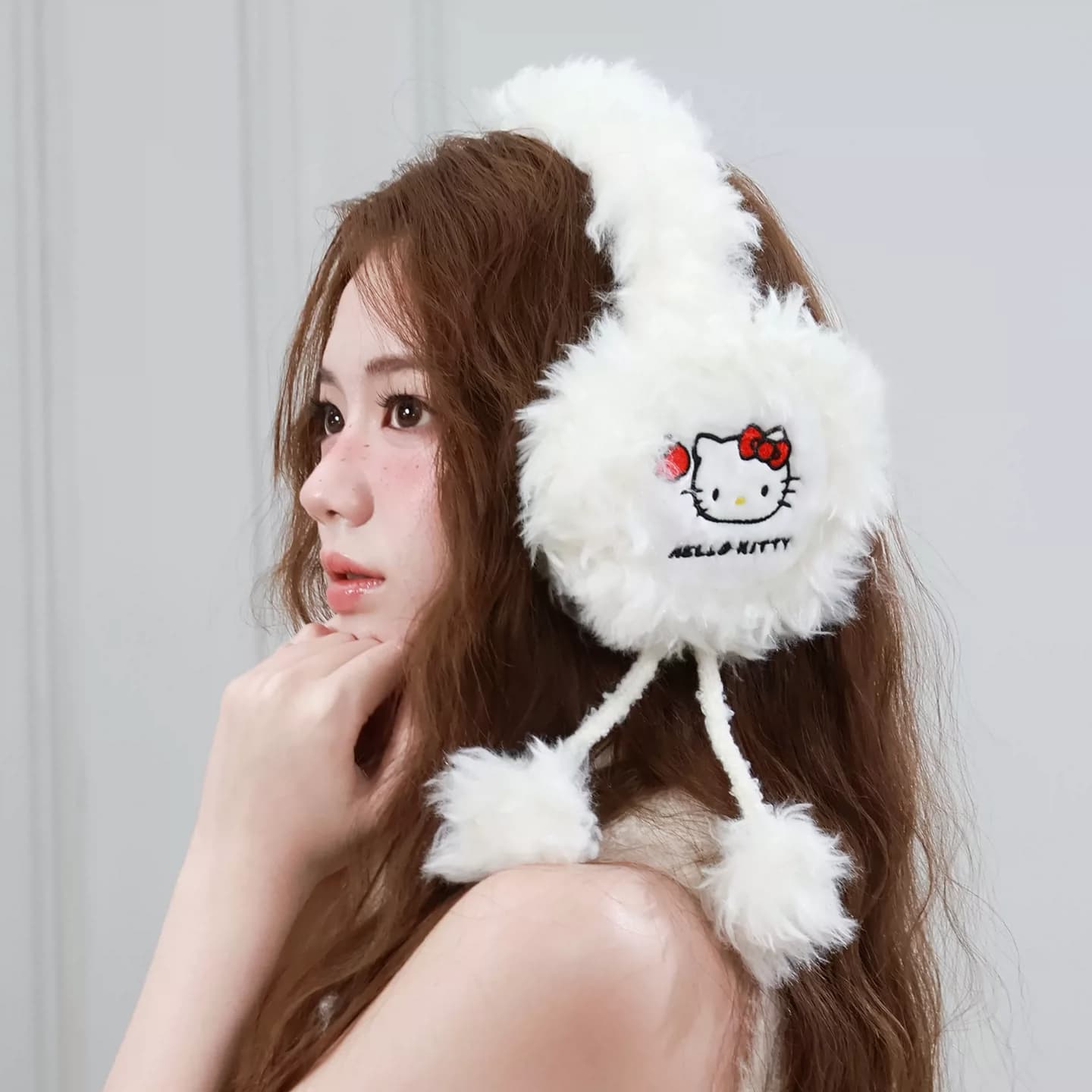 Sanrio Плюшевые Полиэстеровые Волокно Наушники-Подвески Женские - изображение 2