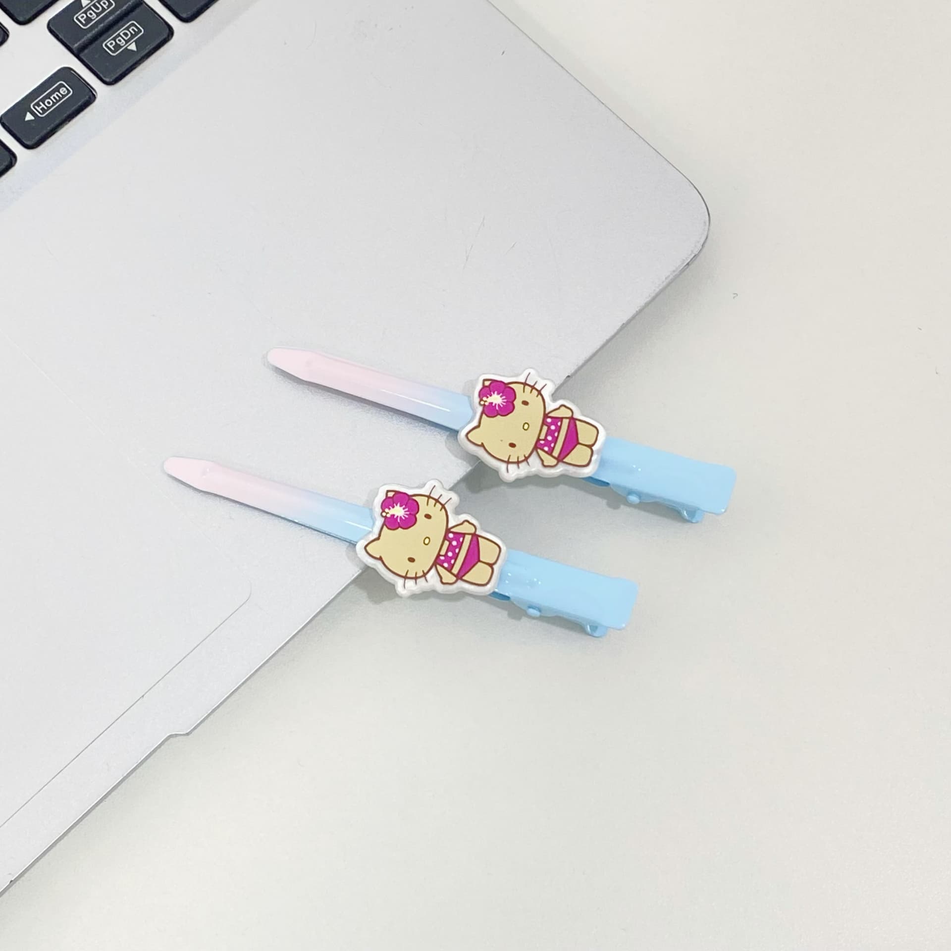 Заколка Санрио Hello Kitty Акриловые Заколки для волос Женские - изображение 2