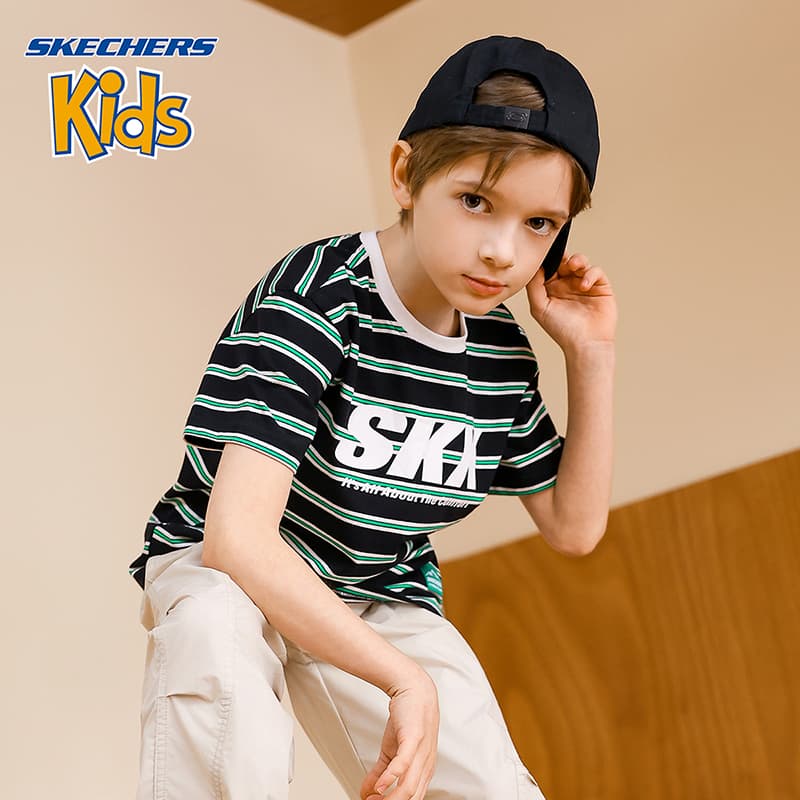 Футболка Skechers Kids T-Shirt Подростки - изображение 6