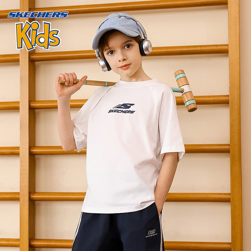 Футболка Skechers Kids T-Shirt Подростки - изображение 8
