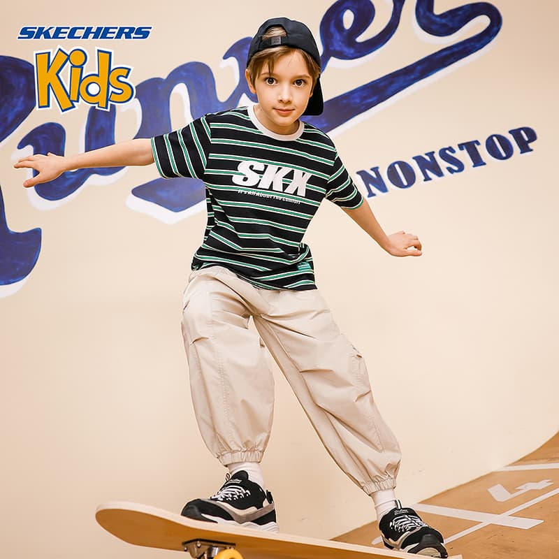 Футболка Skechers Kids T-Shirt Подростки - изображение 4
