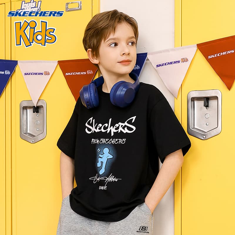 Футболка Skechers Kids T-Shirt Подростки - изображение 8