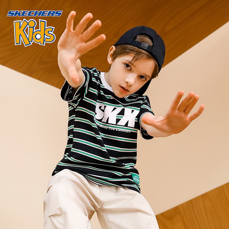 Футболка Skechers Kids T-Shirt Подростки - изображение 5