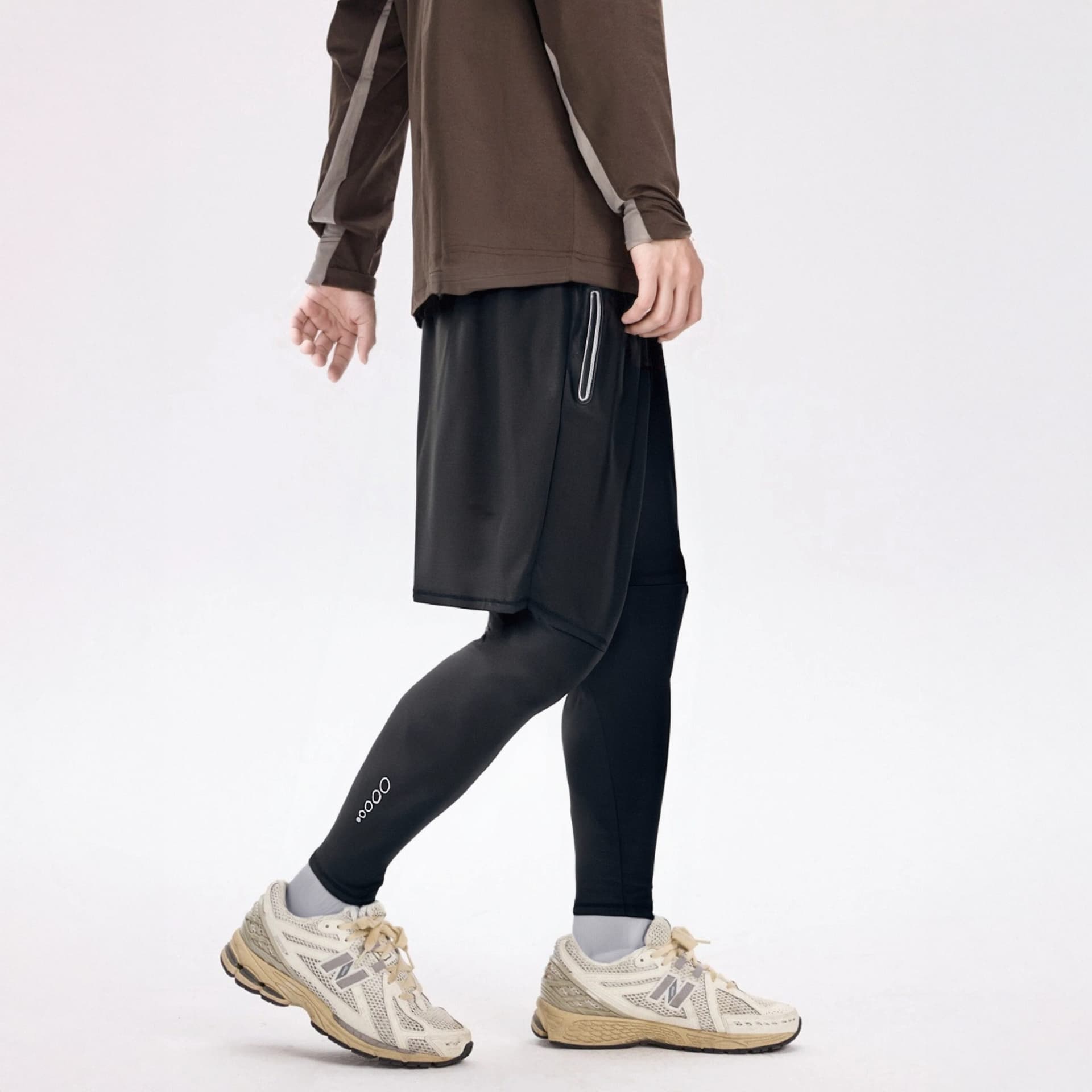 Спортивная одежда Kawasaki Black Unisex Спортивные брюки - изображение 4