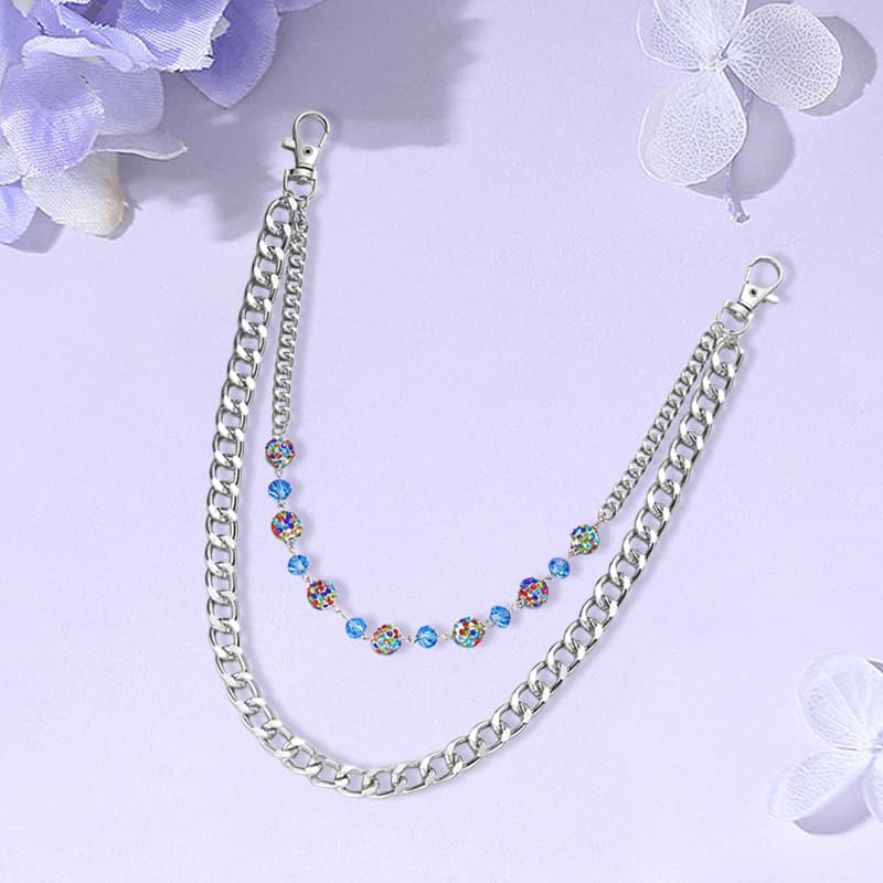 Цепь для брюк Ringlove Металлические цепочки для брюк унисекс - изображение 2