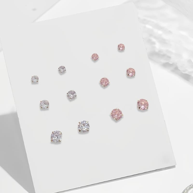 Серьги Серьги-гвоздики Ringlove из сплава унисекс - изображение 2