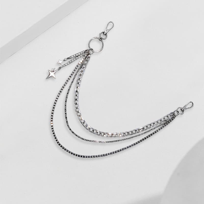 Цепь для брюк Ringlove Металлические цепочки для брюк унисекс - изображение 2