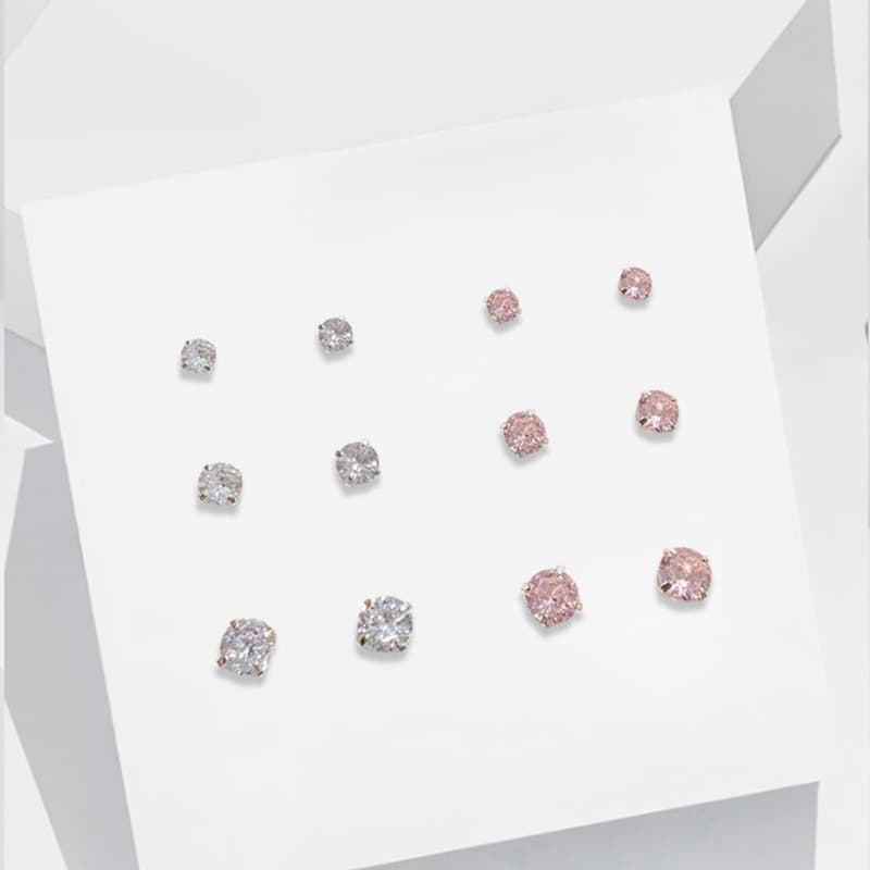 Серьги Серьги-гвоздики Ringlove из сплава унисекс - изображение 3
