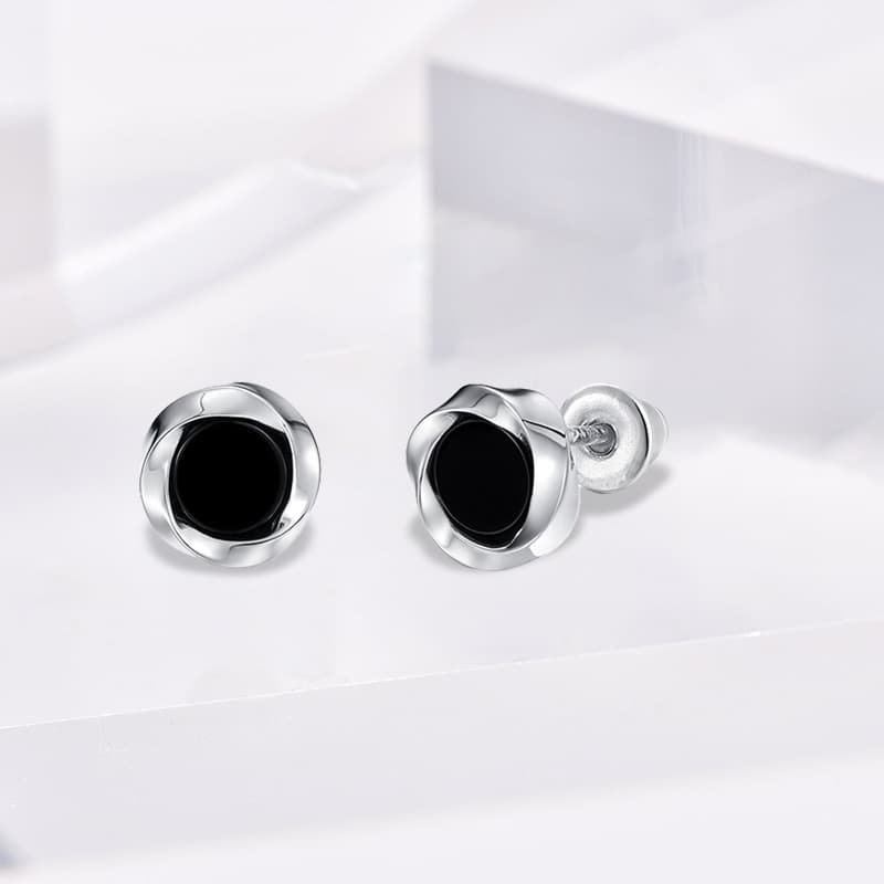 Серьги Серьги-гвоздики Ringlove из сплава унисекс - изображение 3