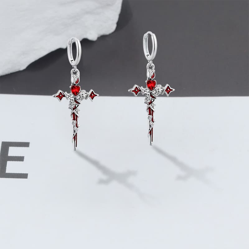 Серьги Inkopper Сплав Серьги Унисекс - изображение 2